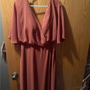 SORELLA VITA Terracotta Maxi Dress